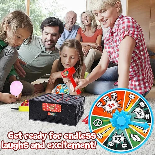 Trick or Treat Balloon Game With Balloon Hammer Exploding Box Balloon Game for Kids Family Party