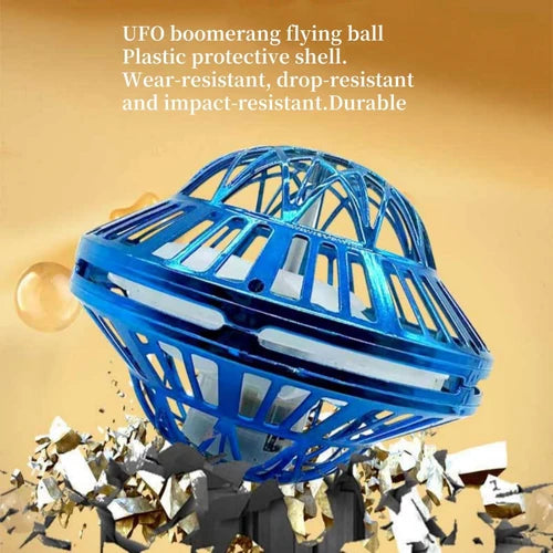 Boomerang flying ball toys hand-controlled drone cyclotron flying saucer suspended glow-in-the-dark
